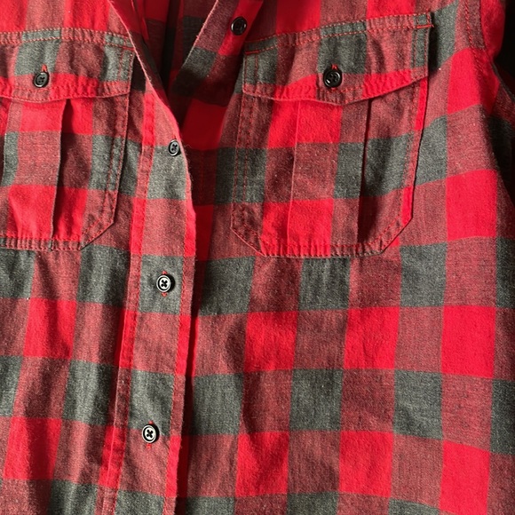 Gap | Women’s oversized flannel button-down shirt - Picture 2 of 4